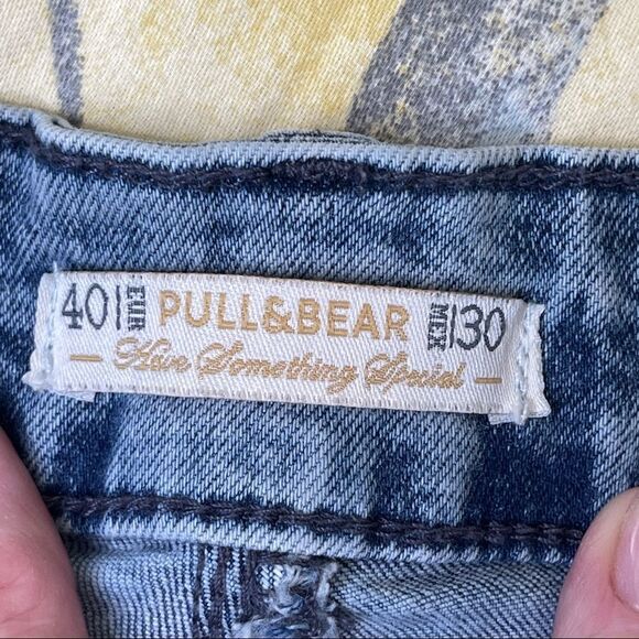 Pull & Bear Acid Wash Jeans Shorts, Size 6 - Picture 3 of 7